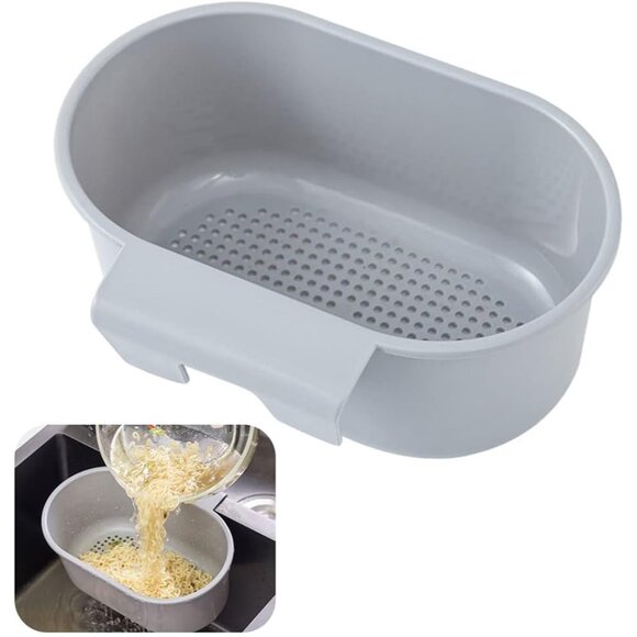 Other - Kitchen Sink Drain Strainer Basket Compost Corner Sink Swan Strainer Basket Hang
